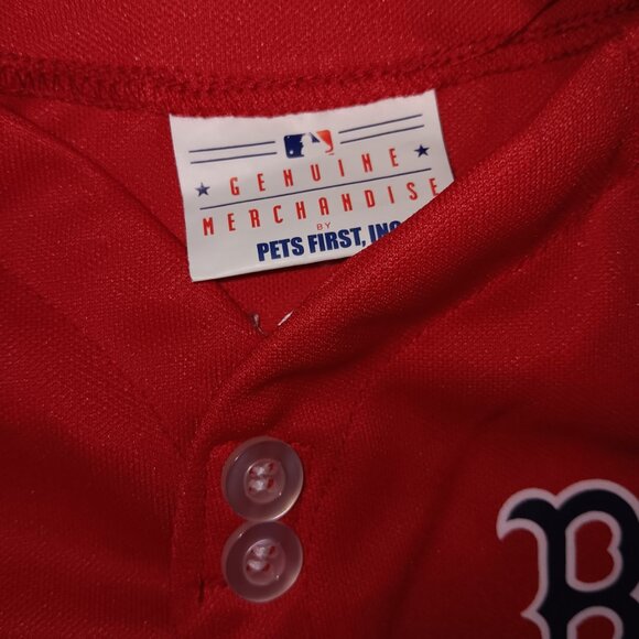 PETS FIRST MLB BOSTON RED SOX JERSEY - Picture 4 of 9